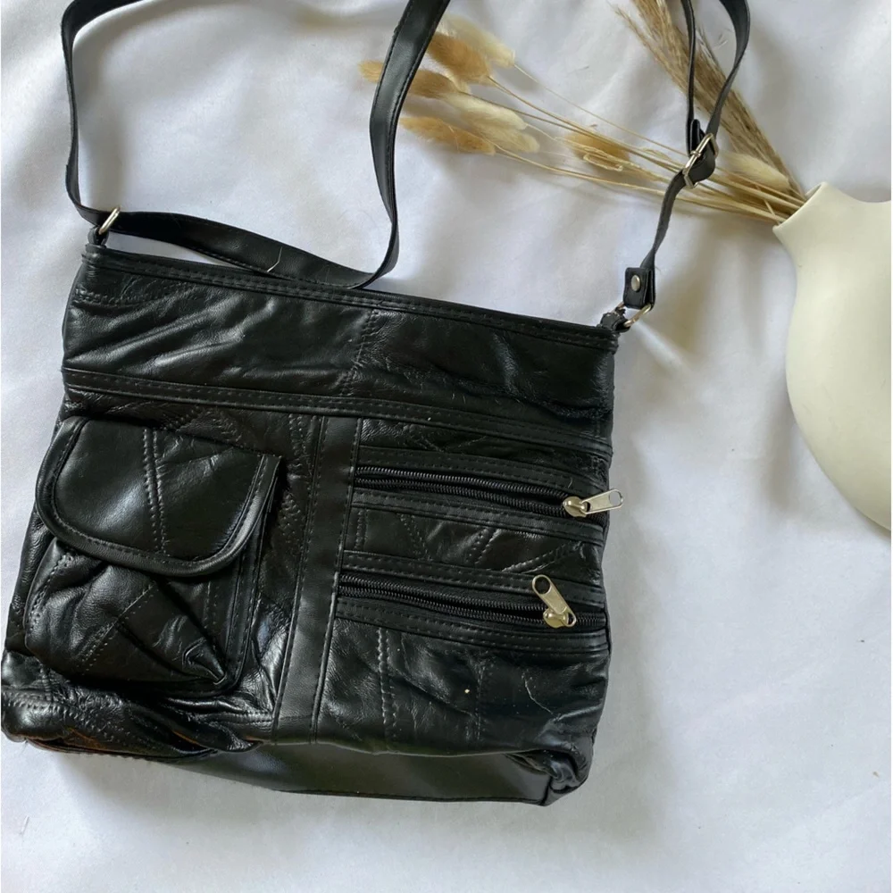 PU leather women purse crossbody bag